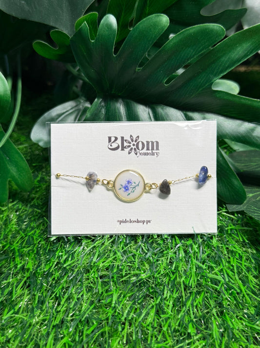 Bracelet Resina y Piedra