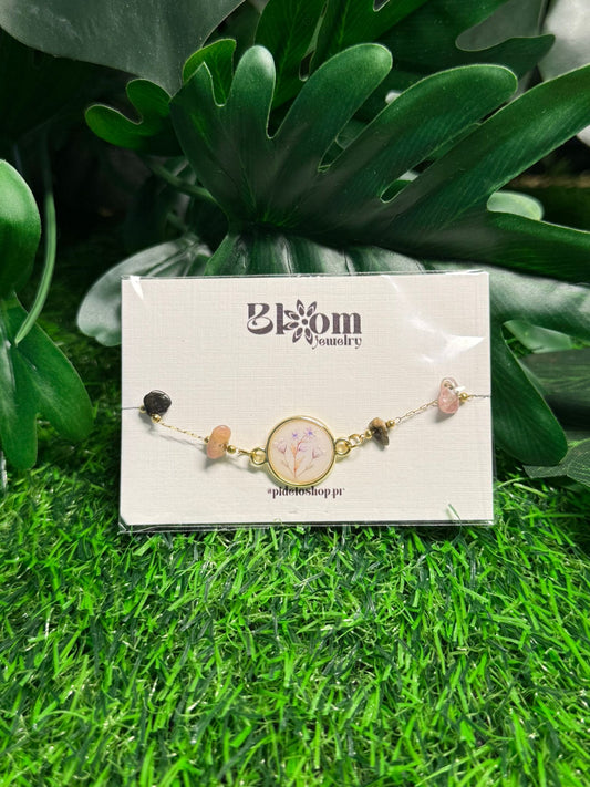 Bracelet Resina y Piedra
