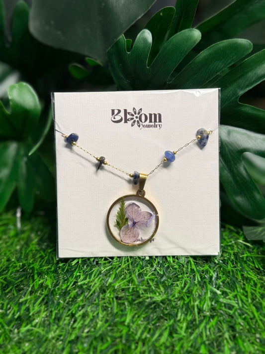 Collar Resina y Piedra