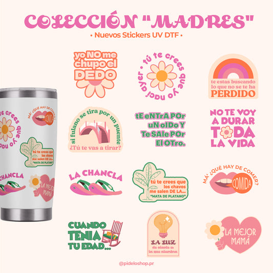 Sticker UV DT - Madres