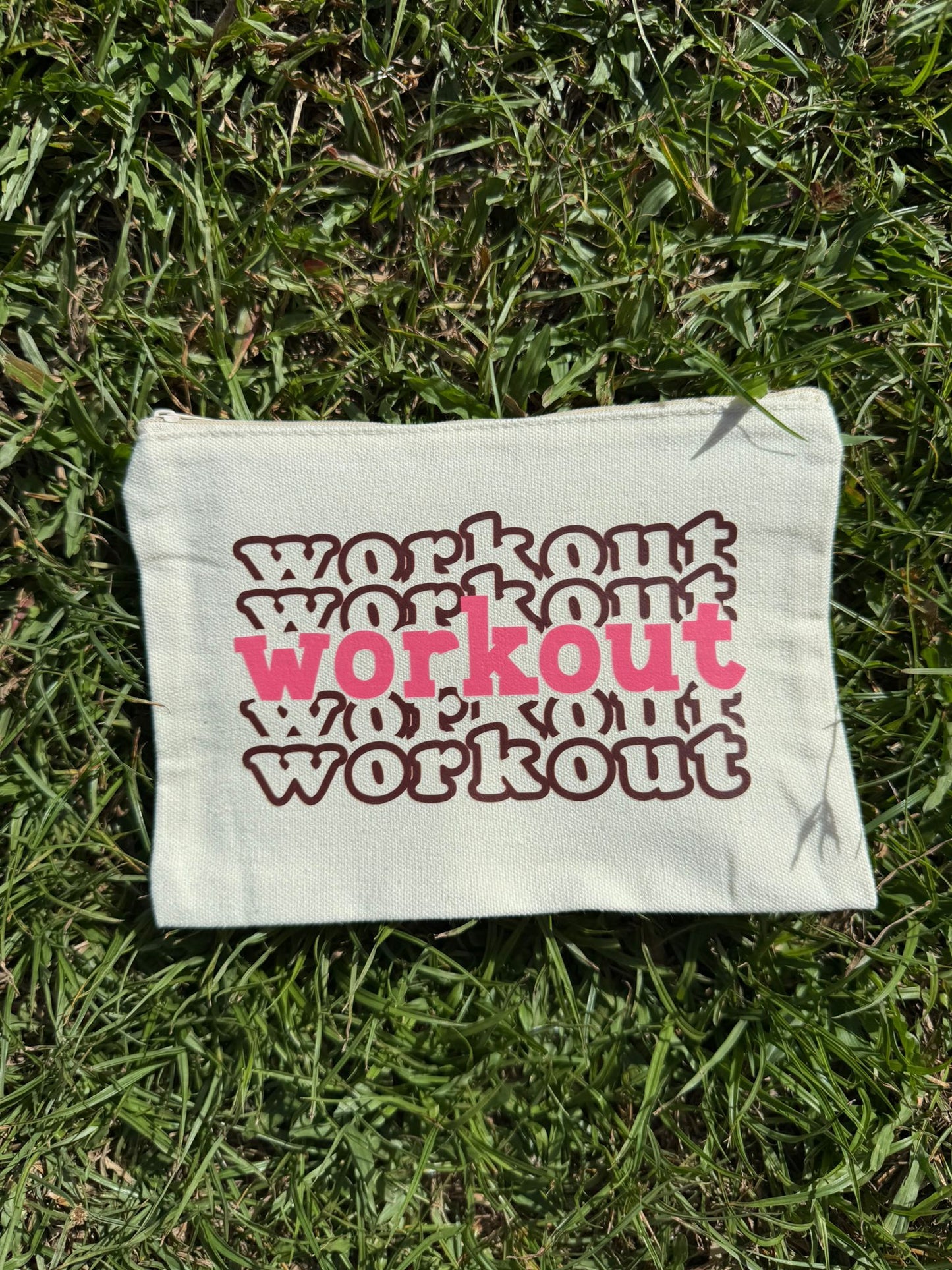 Workout - Makeup Bag