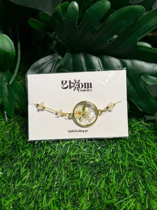 Bracelet Resina y Piedra