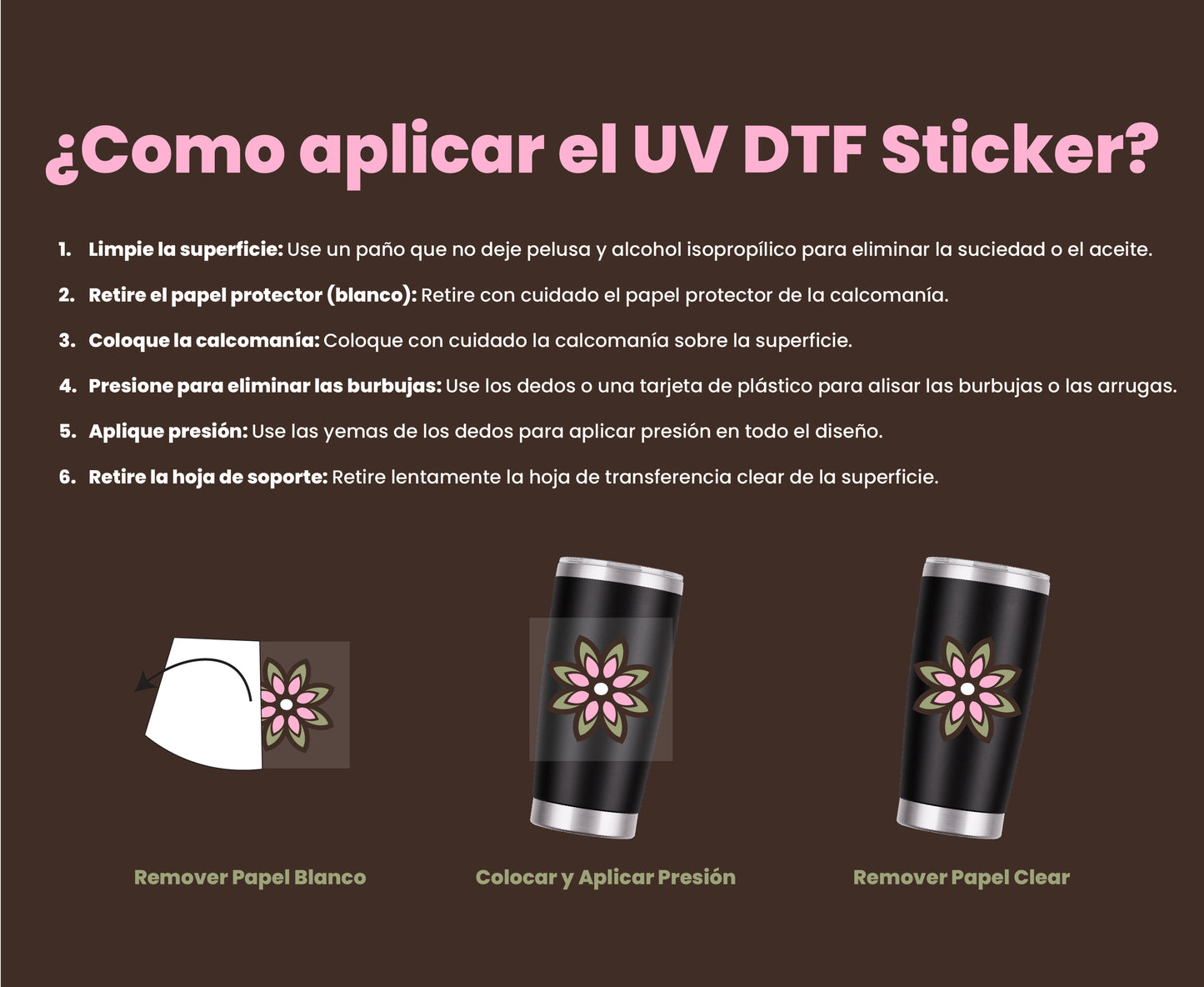 "Faj Fu" UV DTF Stickers